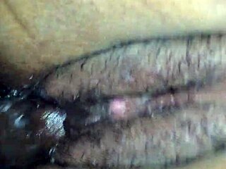 Gushing pussy creams and squirts on thick cock