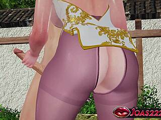 Hot Elf Syndra Nylon Fantasy Licks Frenulum Deepthroats Big Dick Handjob Facial Cum In 3d Hentai!
