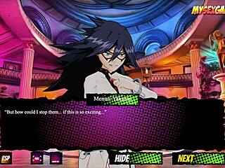 I'm fucking My Hero 3 character blowjob 69 doggy style game recording