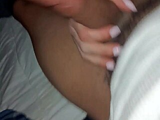 wife deepthroats massive bbc in homemade interracial swingers pov