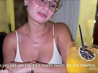 busty married wife fucks like slut for cuckold best friend doggystyle