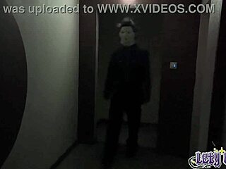 Dude halloween michael myers parody hits with hard anal creampie squirt and screaming whore orgasm