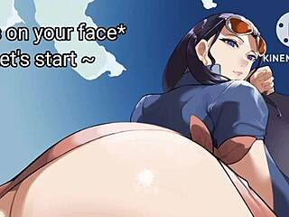 nico robin grinds her wet pussy on my face non-stop