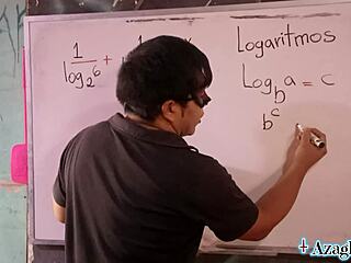270 SUMA SEXUAL DE FRACCIONES LOGARÍTMICAS ERÓTICAS BACKSTAGE WITH ASIAN STUDENT TEACHER!