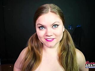 pretty petite brunette coed lauren sucks dick rides juicy big cock deepthroat