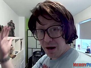 ever seen a big tit british slut tricked into swallowing nerd cock whole?
