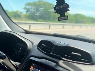 Roludo negro pounds hot japanese slut roadside