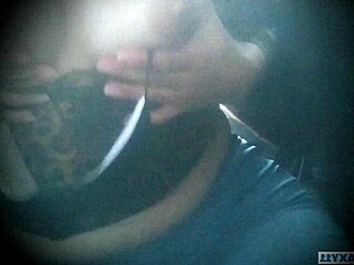 Heart racing from risky bus blowjobs and boob flashing close call