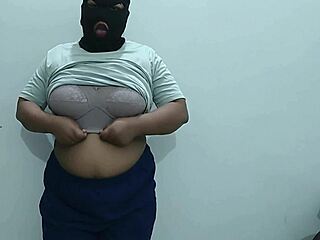 chubby indian girl rohini strips big natural tits in hot solo web chat