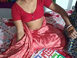 Bhabhi Loses Ludo Game to European Teen, He Takes Advantage with Hard Interracial Creampie Dirty Hindi Talk
