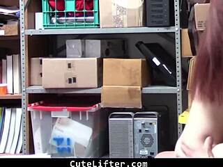 officer fists then dominates tiny teen cassidy michaels pussy in garage punishment