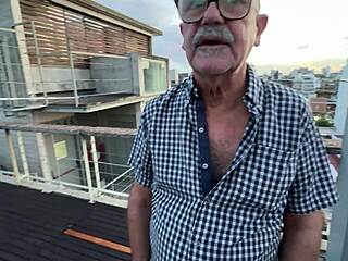 Pervy Old Man Devours Rosario Newbie in Wild Anal Trio