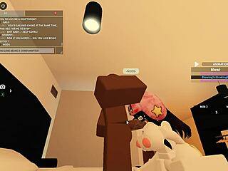 roblox slut rides rough bbc till ass drips cum