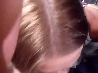 bbc blowjob explodes monster cock down her throat!!