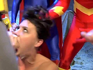 chanel preston takin all that cum in megahot blowbang music vid