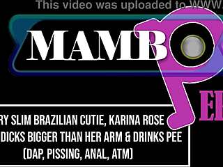 karina rose gapes on monster cocks dap anal atm