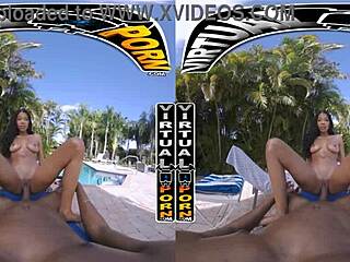 Petite girl enters eden garden for big black cock cum