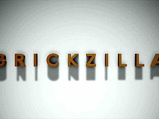 brickzilla's monster cock stretches my tight pussy in missionary pounding