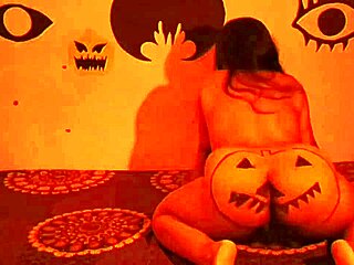 Step Mom's Tight Asshole Gets Hard Anal Fucked By Step Son At Halloween Ranch Party
