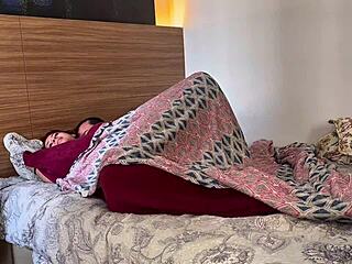 Waking Up to Juicy Brazilian Shaved Pussy Fuck and Orgasm Explosion