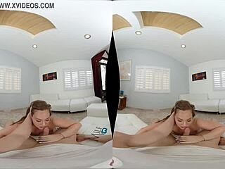 Maddy O'Reilly Welcomes Neighbors with Horny MILF Slut Blowjob and Pussy Pound!