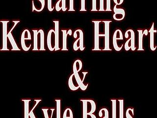 Caught stepbrother's cheating wife Kendra Heart sucking young cock in taboo POV