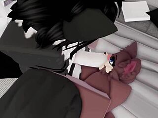 Fucking Super Hot Furry Girl Doggy Style In Roblox.