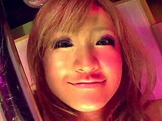 sexy japanese stripper kurea muto strips and rides cock cowgirl uncensored