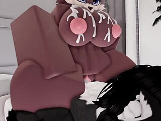 Fucking Super Hot Furry Girl Doggy Style In Roblox.