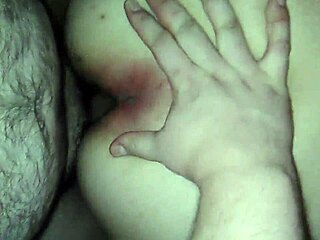 Holy shit, first rope bondage slap and cum session feels insane part 2!