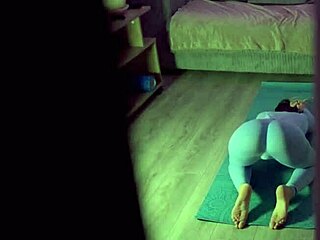 Yoga Slut Bends Over for Secret Anal Sport Fuck