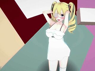 koikatsu arisu oc performs rhythmic phut hon dance sequence