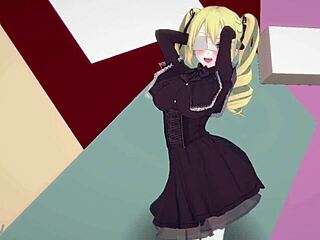 koikatsu arisu oc performs rhythmic phut hon dance sequence