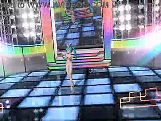 hatsune miku vocaloid nude mod rocks full bunny costume goddess vibes