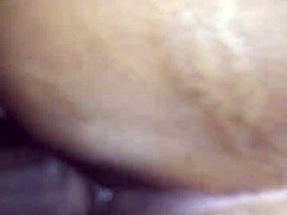 Chocolate Ebony Pussy Creampied Doggystyle by Monster Black Cock Wet Hairless