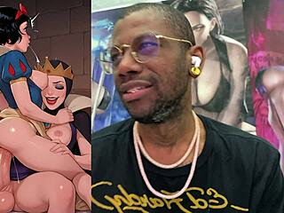 PAWG Snow White Rides Giant Futa Cock