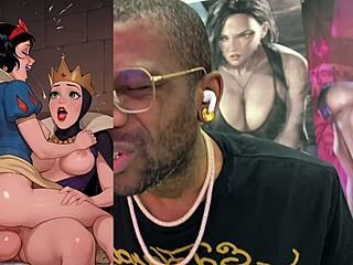 PAWG Snow White Rides Giant Futa Cock