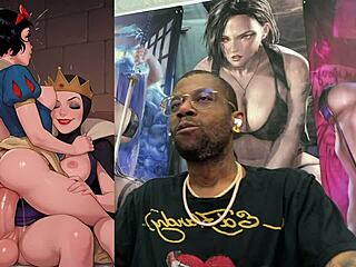 PAWG Snow White Rides Giant Futa Cock