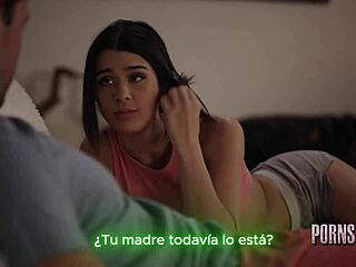 latina milf seduces with big tits and ass begging for your taboo creampie cumshot