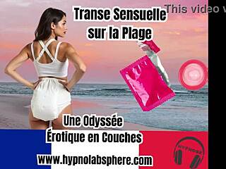 french diaper lover falls into sensual hypno trance on beach crossdressing odyssey