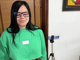 beautiful colombian step-cousin estefani bends over for deepthroat anal therapy crisanto999