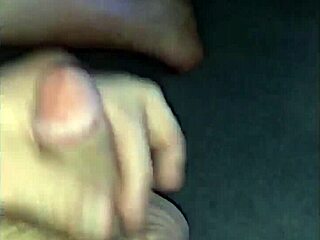 Watch me stroke fat cock till explosive cum blast!