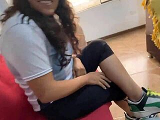 i beat my best friend at video games so she gave me oral and anal creampie