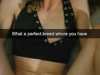 Wife, why beg for my huge cock creampie on Snapchat like a cheating submissive whore?!