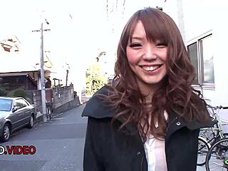 Naughty JAV Star Megu Kamijo Tempts With Big Natural Tits Covered In Hot Cumshots