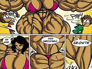 Stacy Challenges Carla in Intense Female Muscle Growth Competition