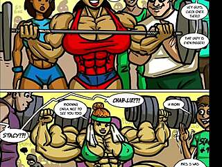 Stacy Challenges Carla in Intense Female Muscle Growth Competition