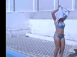 brazilian lesbian strips and clothes rip off her hot body