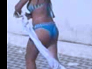 brazilian lesbian strips and clothes rip off her hot body