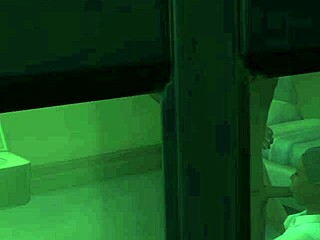 Inmate Watches C.O. Deepthroat Young Inmate's Black Cock Voyeur Caught